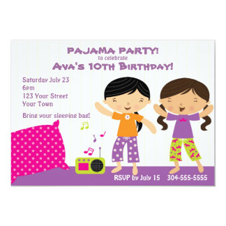 Pajama Party Templates