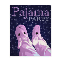 pajama party invitations : nightshine