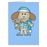 Pajama Puppy & Lovey Bunny Card