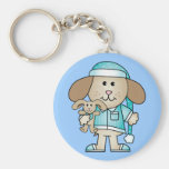 Pajama Puppy & Lovey Bunny Keychain