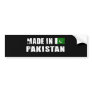 PAKISTAN BUMPER STICKERS