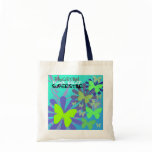 Pakistan Flood Relief - Butterfly Recyclable Tote Canvas Bag