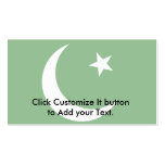 Pakistan Muslim League, Colombia flag Business Card Templates