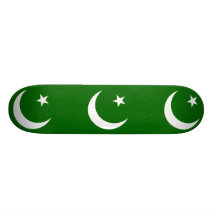 Pakistan Muslim League, Colombia flag Skate Board Deck
