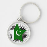 Pakistan Star Keychains