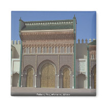 Palace, Fez, Morocco, Africa Magnet