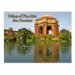 Palace of Fine Arts San Francisco California Postcard