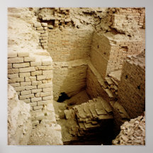 Palace ruin poster