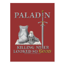 Paladin: Killing Never Looked So Good Postcards
