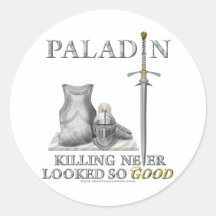 Paladin: Killing Never Looked So Good Sticker