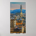 Palazzo Vecchio Panorama (vertical) Print