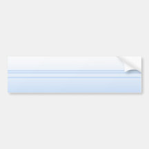 Pale Blue Simple Elegant Design. Bumper Sticker