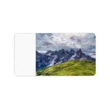 Pale di San Martino Address Label