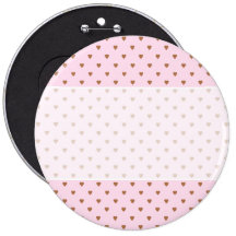 Pale pink and brown heart pattern.
