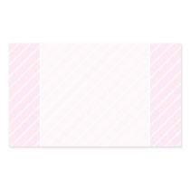 Pale pink Diagonal Stripes. Rectangular Sticker