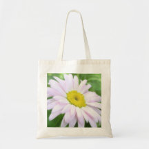 Pale Pink Painted Daisy Bag