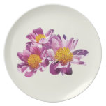 Pale Pink Peonies Plate