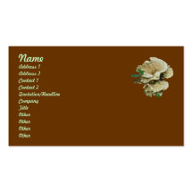 Pale Shelf Fungus Coordinating Items Business Card