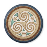 Pale Triskele Magnet