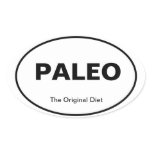 PALEO car sticker