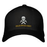 Paleontologist Skull and Cross Picks Embroidered Embroidered Baseball Caps