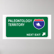 Paleontology Next Exit Print