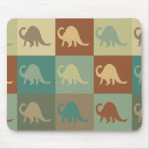 Paleontology Pop Art Mouse Pad