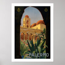 Palermo (border) print