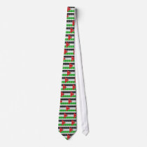 Palestine Flag Circles Ties
