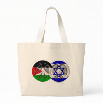 Palestine - Israel Peace Canvas Bags