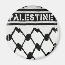 Palestine Keffiyah Magnet