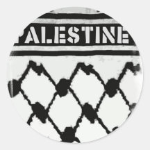 Palestine Keffiyah Stickers