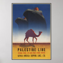 Palestine Line Print