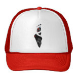 Palestine Trendy Peace Sign with Palestinian map Mesh Hats