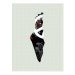 Palestine Trendy Peace Sign with Palestinian map Postcards