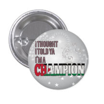 Palestinian and a Champion Pinback Button