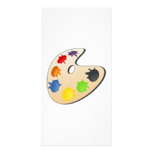 Palette d'art photocarte