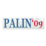 Palin '09 bumper stickers