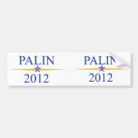 Palin 2012 bumper sticker