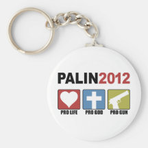 Palin 2012 key chains