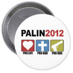 Palin 2012 pin's