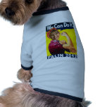 Palin 2012 Rosie the Riveter Poster pet clothing