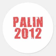 Palin 2012 Stickers