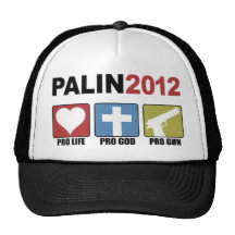 Palin 2012 trucker hat