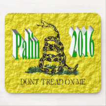 PALIN 2016 Mouse Pad, Light Green 3D, Gadsden