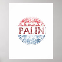 Palin Button 3 Faded.png Posters