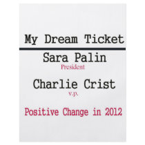 palin crist flyer design