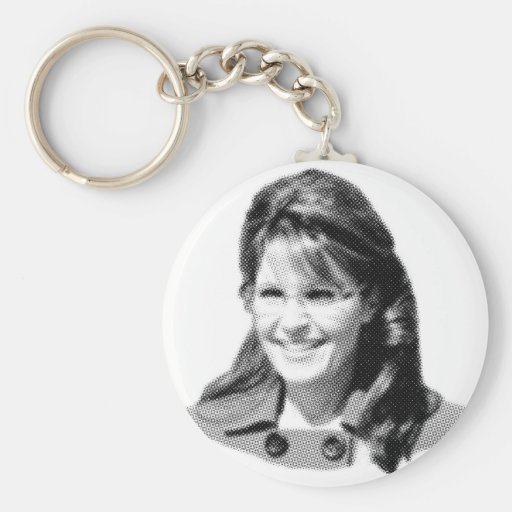 Palin Face Keychains