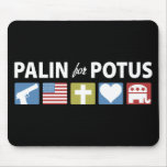 Palin for POTUS Mouse Pad