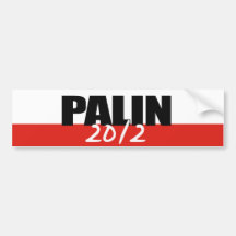 Palin for President Bumper Sticker